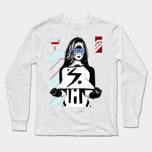 Vaporwave Cyberpunk Long Sleeve T-Shirt